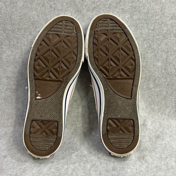 Converse Women's Chuck‎ Taylor All Star White Lace Up Sneakers Shoes Size 7 - Picture 8 of 9